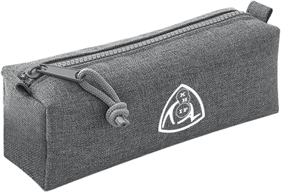 Quadra/Bagbase - Khf Pencil Case - Grey Marl